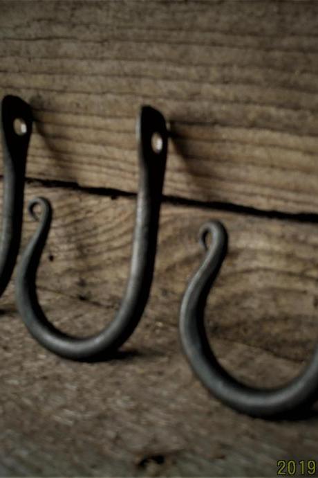 Small hand forged hook